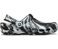 Bistro Marbled Work Clog - Black / White