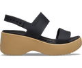 Brooklyn Sky Sandal - Black/Cashew