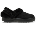 Classic Unfurgettable Vegan Suede Clog - Black