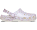Kids' Classic Fantasy Glitter Clog - White
