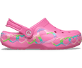 Kids' Classic Heart Lights Clog - Pink Lemonade