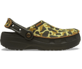 Kids' Crafted Camo Clog - Deep Olive