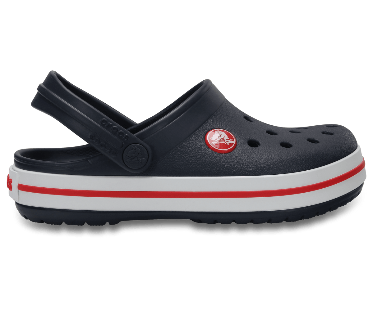 Kids' Crocband鈩?Clog - Navy / Red