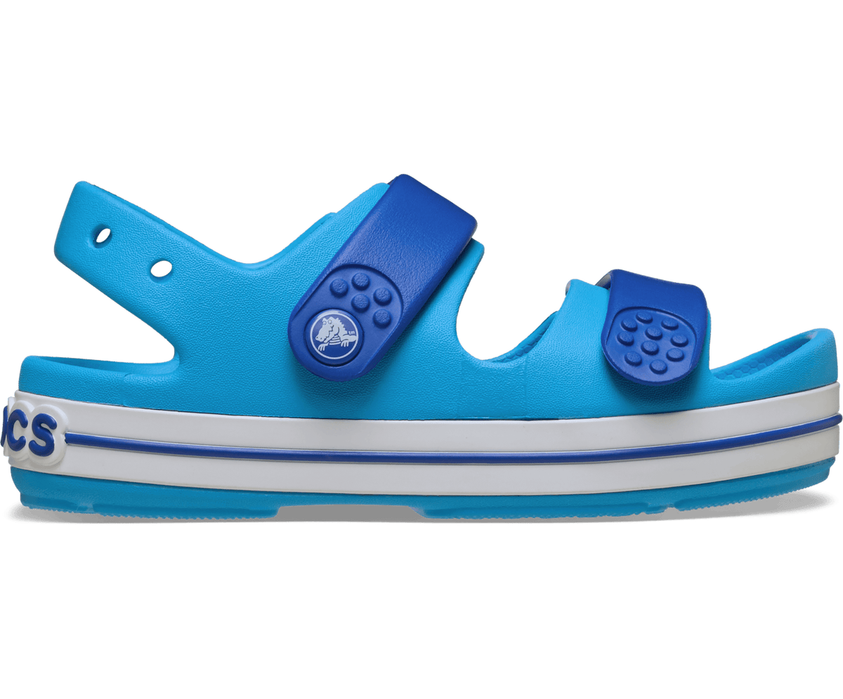 Kids' Crocband鈩?Cruiser Sandal - Venetian/Blue Bolt