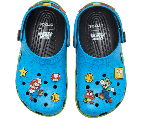 Kids Super Mario鈩?Core Classic Clog - Multi
