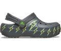Toddler Classic Bolt Lights Clog - Carbon