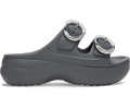 Women's Saturday Platform Dipped Buckle Sandal - Carbon